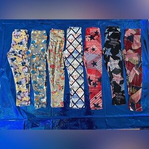 Little Girls S/M LuLaRoe leggings Bundle!!!